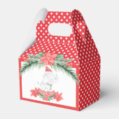 かわいい象 |クリスマス フェイバーボックス (正面サイド)