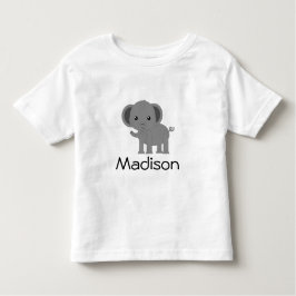 かわいい象 トドラーTシャツ