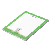 かわいい象 ノートパッド (回転)