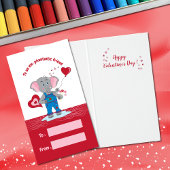 かわいい象 |ハート教室バレンタインデー