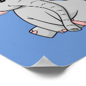 かわいい象 ポスター (角)