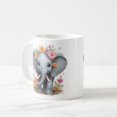 かわいい象 – マグカップ (正面左)