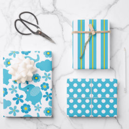 かわいい象 ラッピングペーパーシート