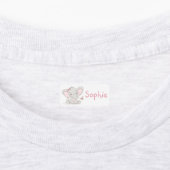 かわいい象 ラベル (貼付)