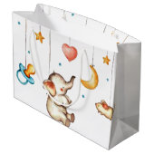 かわいい象 ラージペーパーバッグ (裏面アングル)