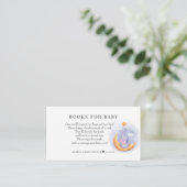 かわいい象 |動物の赤ちゃんシャワー |ブックリクエスト エンクロージャーカード (スタンド正面)