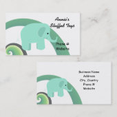 かわいい象 名刺 (正面/裏面)