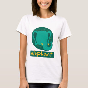 かわいい象 Tシャツ