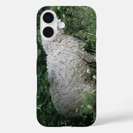 かわいい貪欲な羊のiPhoneケース Case-Mate iPhoneケース (裏面)