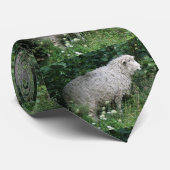 かわいい貪欲食べ物な羊のネクタイ ネクタイ (ロール)