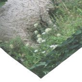 かわいい貪欲食べ羊のテーブルランナー ショートテーブルランナー (コーナー)