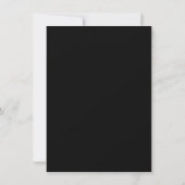 かわいい贈り物を泳ぐおもしろいお母さん 招待状 (裏面)