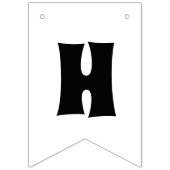 かわいい赤いカニ バンティングフラッグ (第2の旗)