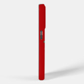 かわいい赤いトナカイの白熱［赤熱］光を放つ鹿のクリスマスライト Case-Mate iPhoneケース (裏面 / 右)