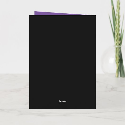 かわいい赤いドクロ バレンタインデーのホリデーカード シーズンカード (裏面)