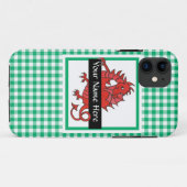 かわいい赤いドラゴン iPhone 5/5s ケースをカスタマイズ Case-Mate iPhoneケース (裏面(横))