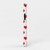 かわいい赤いハート印刷 Case-Mate iPhoneケース (裏面/右)