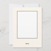 かわいい赤いハート シーズンカード (裏面)