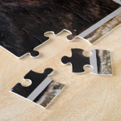 かわいい赤いパンダの自然写真 ジグソーパズル (側面)