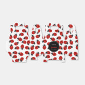 かわいい赤いラディバグ赤ちゃんシャワー女の子 フェイバーボックス (折り畳みなし)