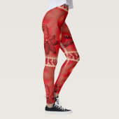 かわいい赤いレギンス レギンス (右)