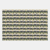 かわいい赤い列車 ラッピングペーパーシート (正面2)