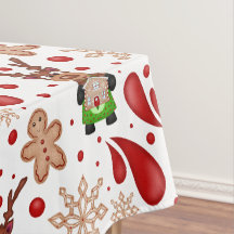 かわいい赤い子供たちのクリスマストリのシカ