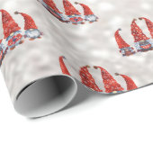 かわいい赤い格言《写真》ぼけ味 ラッピングペーパー (ロールコーナー)