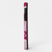 かわいい赤い白い落書きハートとラブスクリプト Case-Mate iPhoneケース (裏面/左)