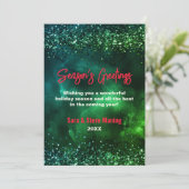 かわいい赤い緑の大理石アート新年 (スタンド正面)