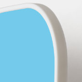 かわいい赤い飛行機飛んでいる漫画イラストレーション ピックルボールラケット (左詳細)