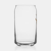 かわいい赤い鼻トナカイRudolphクリスマスミルク ガラス缶 (右)