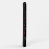 かわいい赤おもしろいの三つ目の漫画エイリアンの子ども Case-Mate iPhoneケース (裏面/右)