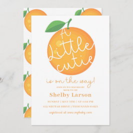 かわいい赤ちゃんがやってくる！ ベビーシャワー, 男女兼用, 招待状