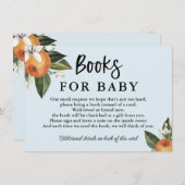 かわいい赤ちゃんのカード　シャワー＆ブックカード (正面/裏面)
