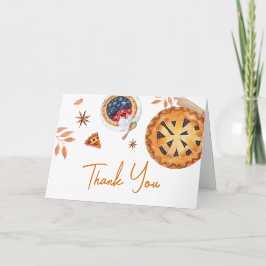 かわいい赤ちゃんのシャワーパーティーのお名前 サンキューカード (正面)