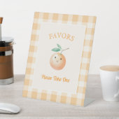 かわいい赤ちゃんのシャワープレゼント おひとつどうぞ 台座サイン (インサイチュ)