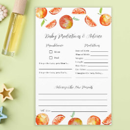 かわいい赤ちゃんのシャワー予想とアドバイスゲーム