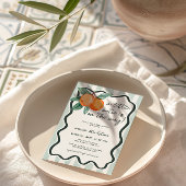 かわいい赤ちゃんのジェンダーニュートラルベイビーシャワー 招待状