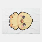 かわいい赤ちゃんアヒルのひよこキッチン タオル (横)