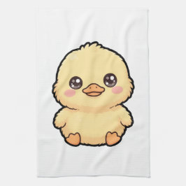 かわいい赤ちゃんアヒルのひよこキッチン タオル