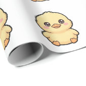 かわいい赤ちゃんアヒルのひよこ ラッピングペーパー (ロールコーナー)