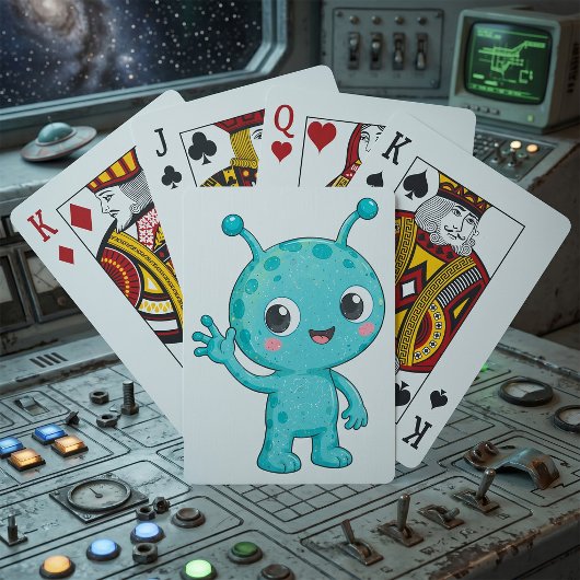 かわいい赤ちゃんエイリアンスペースモンスター トランプ