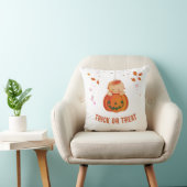 かわいい赤ちゃんカボチャのハロウィン トリックオアトリート クッション (椅子)