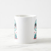 かわいい赤ちゃんカメマグ コーヒーマグカップ (中央)