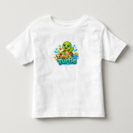 かわいい赤ちゃんカメ トドラーTシャツ