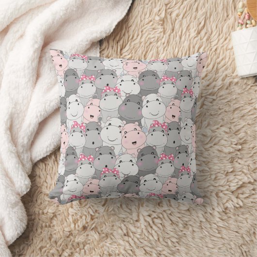 かわいい赤ちゃんカワウソのスロー枕 クッション (ブランケット)