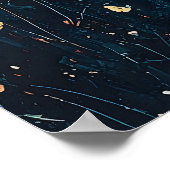 かわいい赤ちゃんクマのベビーサークル 子供部屋 プリント (角)