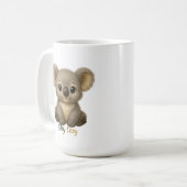 かわいい赤ちゃんコアラ コーヒーマグカップ (正面左)