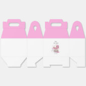 かわいい赤ちゃんシャワーお願いボックス フェイバーボックス (見開き)